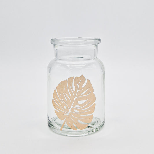 Vase - monstera