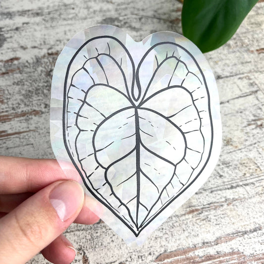 Suncatcher - Anthurium Leaf